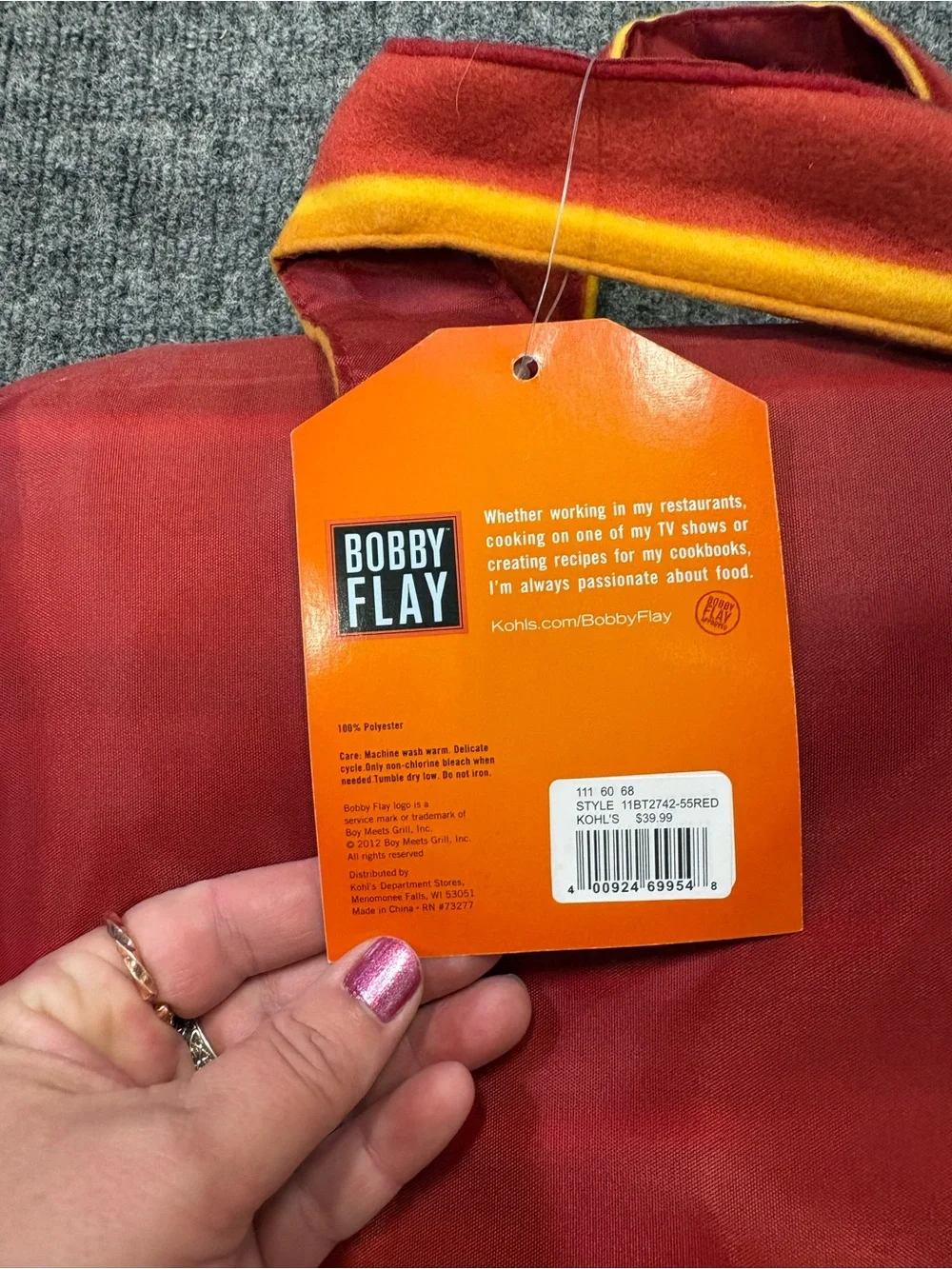 Bobby Flay bold striped
